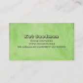 ペット養育場 名刺 (裏面)