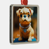 「ペット魅力的オーナメント」 メタルオーナメント (右)