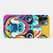 ペット鮮やかグラスデザイン Case-Mate iPhoneケース (裏面(横))
