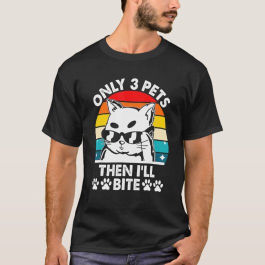 ペット3匹までOK Tシャツ (正面)