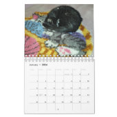 ペット カレンダー (1月 2026)