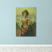 ペット キャンバスプリント (インサイチュ (ウッドフロア))