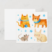 ペット シーズンカード (正面/裏面)