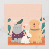 ペット シーズンポストカード (正面/裏面)