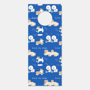 ペット ドアノブサイン