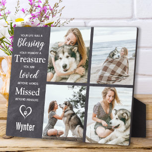 ペット ドッグ メモリアル ペット ロス 追悼 記念品 フォトプラーク