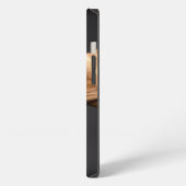 ペット ブラウン ビーグル 犬 iPhoneケース (左側面)