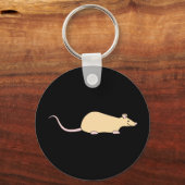 ペット・ラット。子鹿。 キーホルダー (正面)