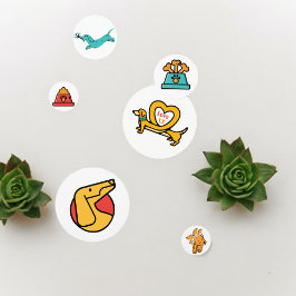 ペット 動物 犬 テーブル コンフェッティ