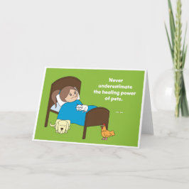 ペット-挨拶状の治療力 カード