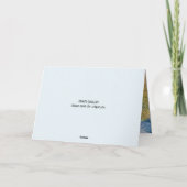 ペット/犬の紛失に対する同情カード サンキューカード (裏面)