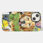 ペット+犬+動物+愛好家 iPhoneケース (裏面横)