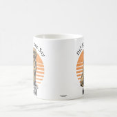 ペット/誰かが歩くと言った！ コーヒーマグカップ (中央)