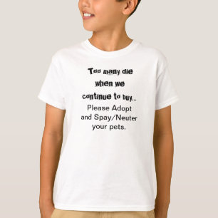 ペット+里親+避妊去勢+猫+犬 Tシャツ