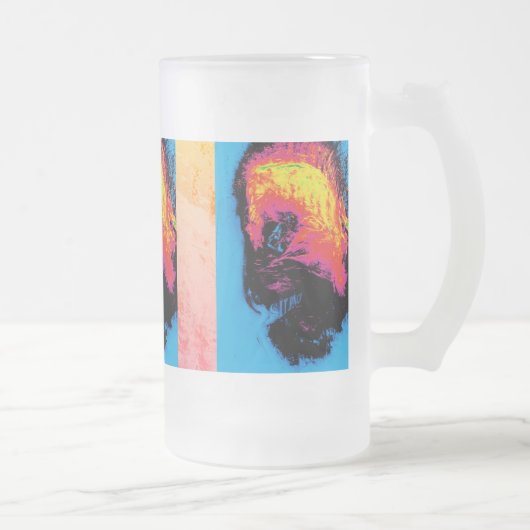 ペッパーとプラスチックの沈黙 フロストグラスビールジョッキ (右)