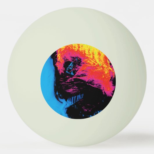 ペッパーとプラスチックの沈黙 卓球ボール (正面)