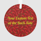 ペッパーと火炎オーナメント オーナメント (裏面)