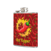 ペッパーと火炎スキットル フラスク (左)