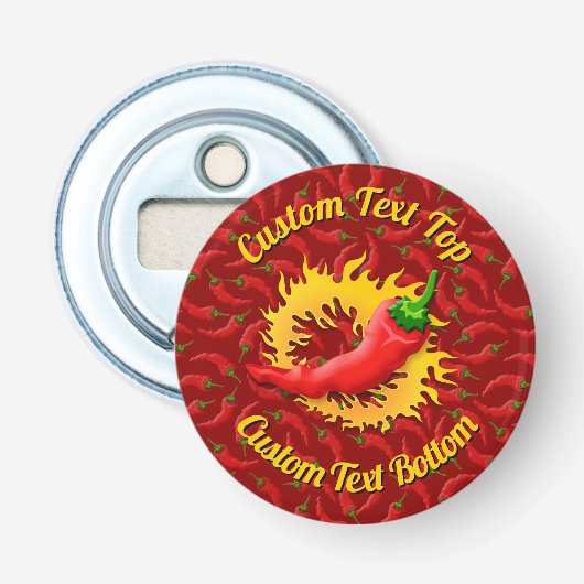 ペッパーと火炎ボトルオープナー 栓抜き (正面)