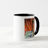 ペッパーのグラインダーとトスカーナのボウルのマグ マグカップ (正面右)