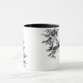 ペッパーの木の花葉自然マグカップ マグカップ (中央)