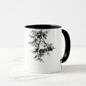 ペッパーの木の花葉自然マグカップ マグカップ (正面右)