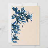 ペッパーの木葉のミニマル自然 招待状 (正面)