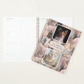 ペッパーソナライズされたト写真コラージュのクリスマス プランナー手帳 (ディスプレー)