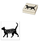 ペッパーソナライズされたト差出人住所 ラバースタンプ (押印)