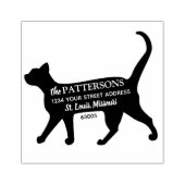 ペッパーソナライズされたト差出人住所 ラバースタンプ (インプリント)