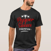 ペッパーソースチャンピオン ダーク Tシャツ (正面)