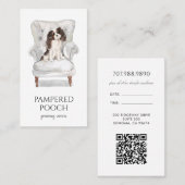 ペッパードプッチドッグスパグルーミング 名刺 (正面/裏面)