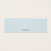 ペッパードポーズペットグルーミングアポイントメントカード (裏面)