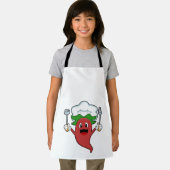 ペッパービーガン調理師 エプロン (インサイチュ)