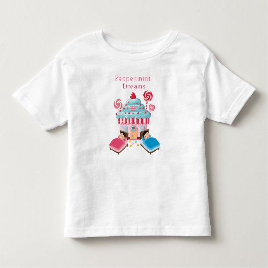 ペッパーミントの夢 トドラーTシャツ (正面)