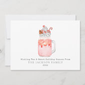 ペッパーミントキャンディケーンシェイク スイート シーズンカード (正面)