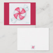 ペッパーミントキャンディ ノートカード (正面/裏面)