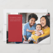 ペッパーミント モカ ホット ココア ウォーム ウィッシーズ ファミリー シーズンカード (裏面)