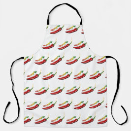 ペッパー付きニューロスパイシー(3D文字) エプロン