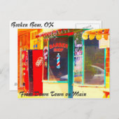 ペッパー博士と散髪 ポストカード (正面/裏面)