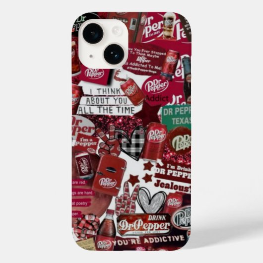 ペッパー博士の電話ケース Case-Mate iPhoneケース (裏面)