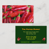 ペッパー市場 名刺 (正面/裏面)