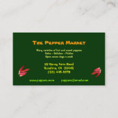 ペッパー市場 名刺 (裏面)