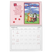 ペッパー猫ちゃんカレンダー カレンダー (2月 2026)