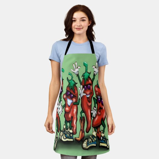 ペッパー エプロン (着用した状態)