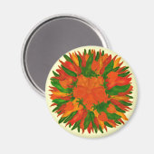 ペッパー・サン マグネット (正面/裏面)