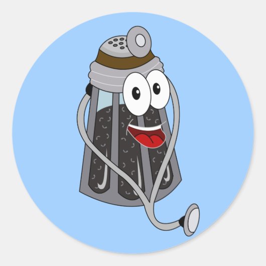 ペッパー・シェーカー博士 ラウンドシール (正面)