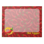 ペッパー（Flameメモ帳付き） ノートパッド (正面)