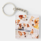 ペッモダントシンプルカスタム6画像丁合写真 キーホルダー (正面)