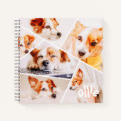 ペッモダントシンプルカスタム6画像丁合写真 ノートブック (正面)